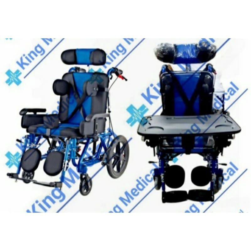kursi roda celebral palsy/kursi roda cp dewasa/anak(exspedisi)