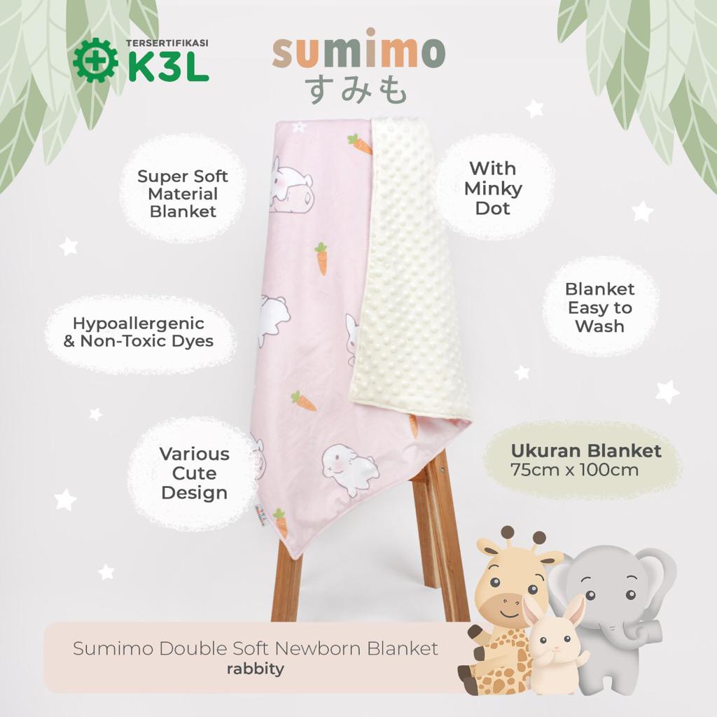 SUMIMO DOUBLE SOFT NEWBORN BLANKET