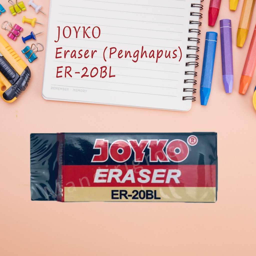 Eraser ER-20BL * Joyko * Penghapus * Hitam