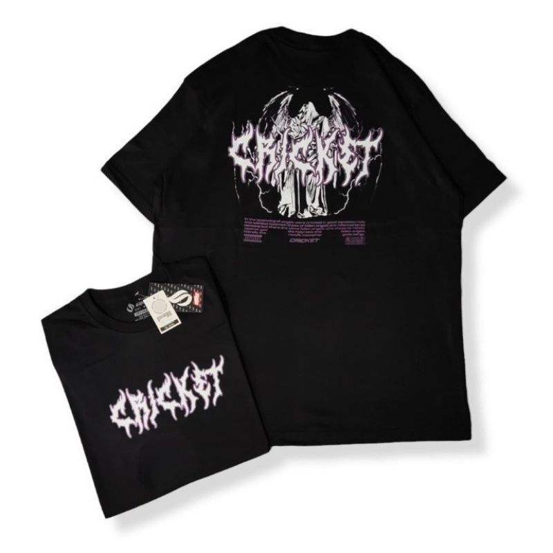 KAOS CRICKET METAL ANGEL ORIGINAL PREMIUM DISTRO PRIA DAN WANITA