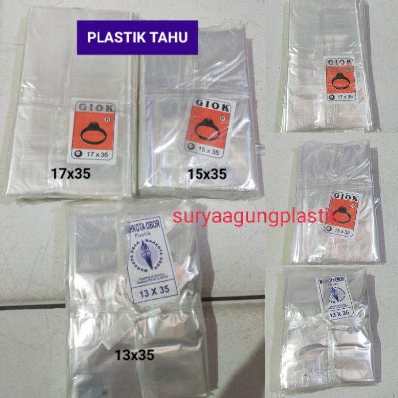 Plastik PP Tahu 13x35/15x35/17x35
