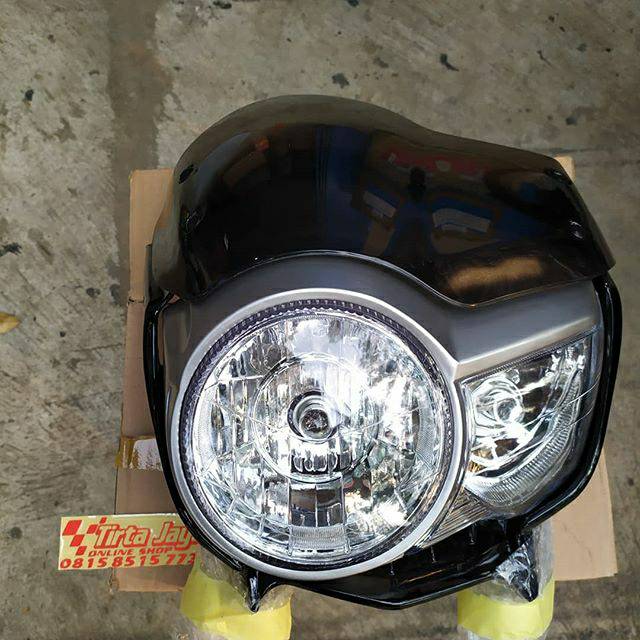 Lampu reflektor depan honda tiger revo pece imitasi bukan original asli