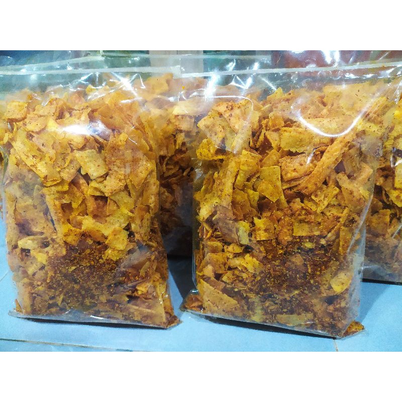 

kripik singkong khas pinoh 500gram pedes kunyit