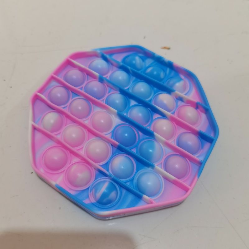 New fidget push Pop Its Round Fidget Toy Push bubble stress relief kids pop it tiktok-8