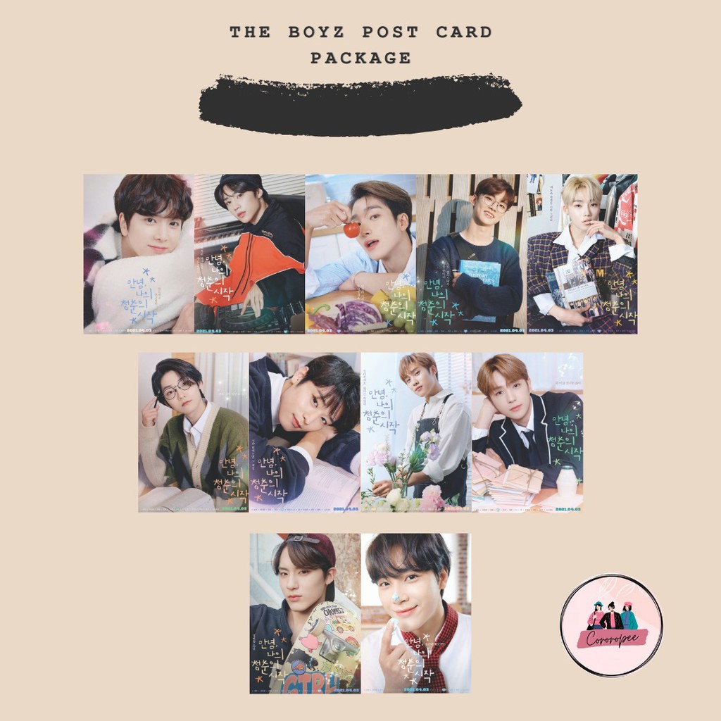 

THE BOYZ POST CARD PACKAGE - FANKIT KPOP - THE BOYZ