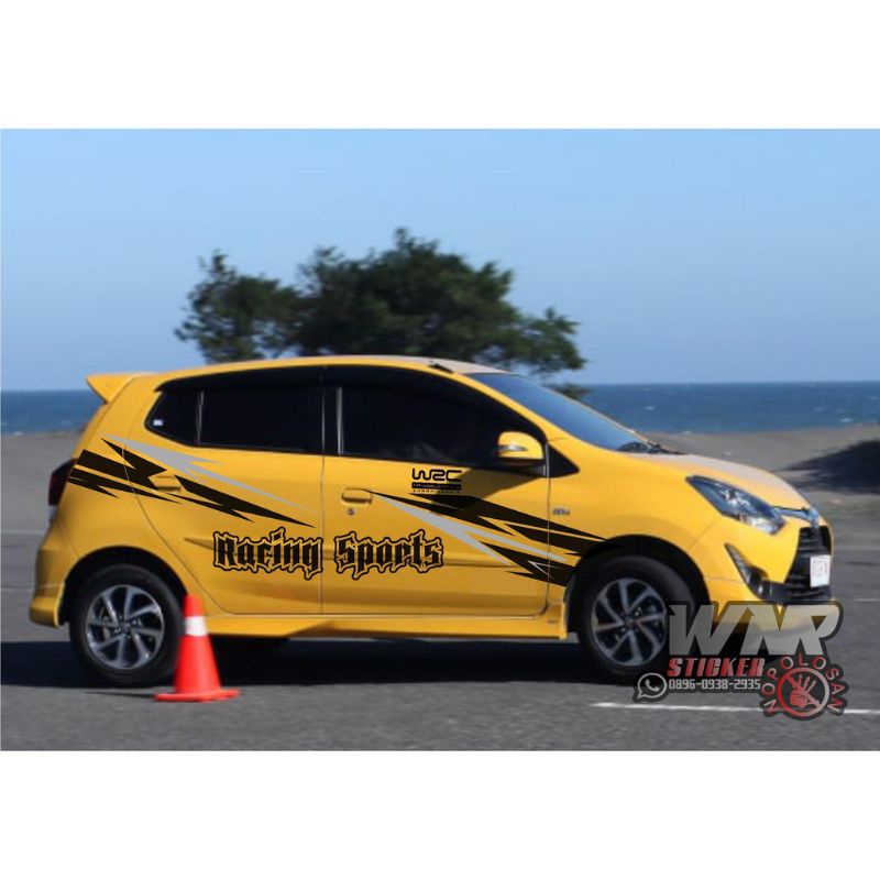stiker mobil sticker custom sticker cutting mobil