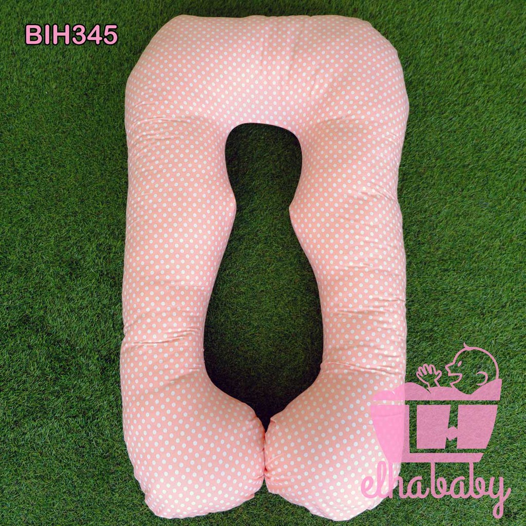 Bantal Ibu Hamil dan bayi Elha Baby multifungsi murah maternity pillow premium model U omiland