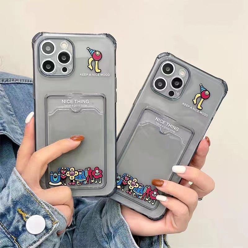 Soft Case Silikon TPU Transparan Shockproof Cover IPhone 14 13 12 Mini 11 10 Pro XS Max X XR 8 7 6 6S Plus