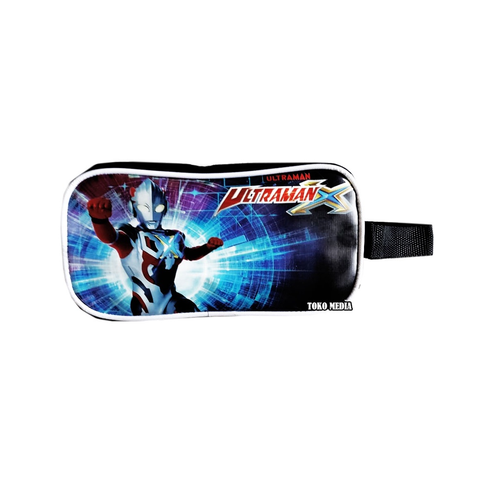 BEST SELLER!! Tempat Pensil Karakter Bahan Tebal Batman Spiderman dll (Boys Series)-ULTRAMAN KOTAK