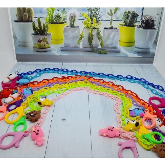 Tali masker BTS/kalung masker BT21 KPOP BTS Mask Strap Korea 88-komplitshop888 Murah