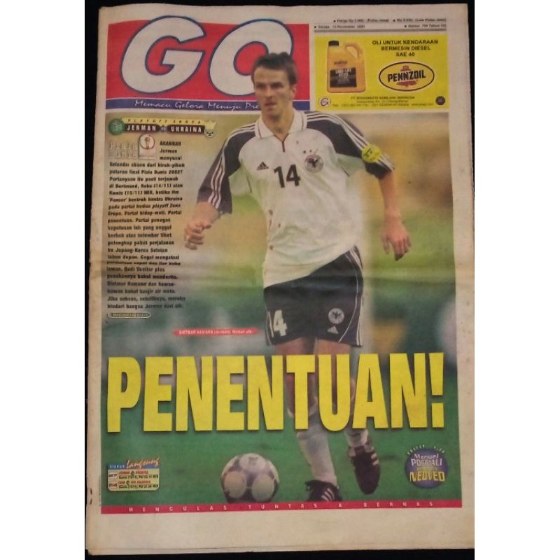 Tabloid GO..Selasa 13 Nov 2001