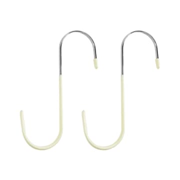 ACE Krisbow Pengait 2 PCS S-HOOK CHROME 15x6x0.5cm