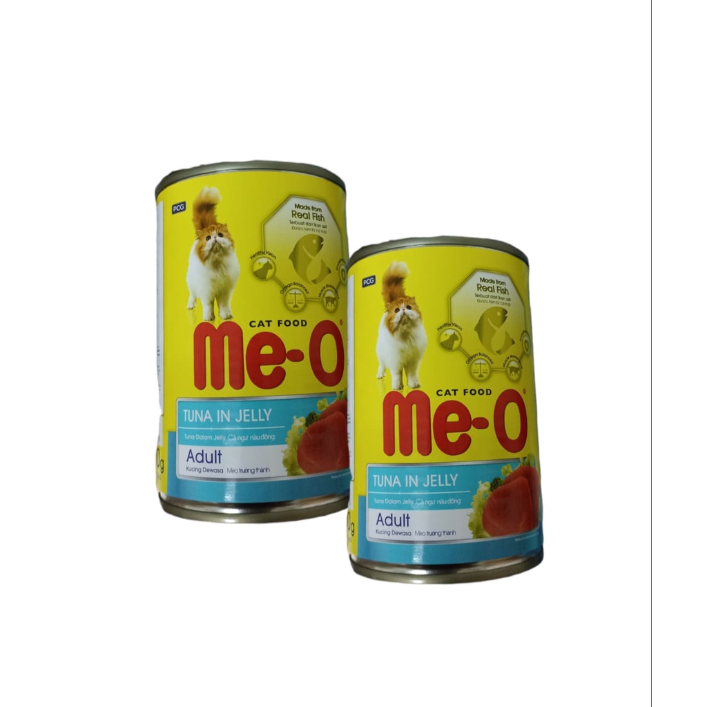 MAKANAN KUCING BASAH MEO KALENG 400GR - Meo Tuna Seafood Sardine