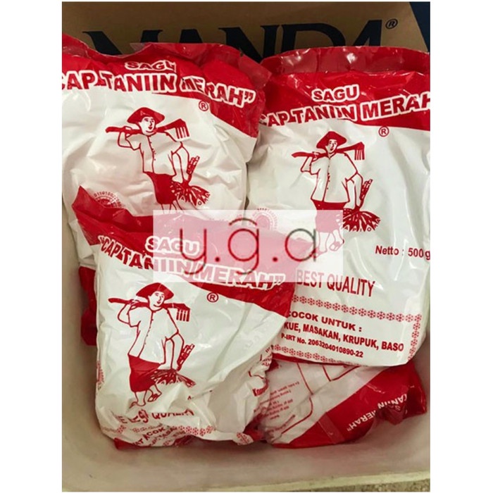 

cs01477 Sagu Cap Taniin Merah 500Gr Da01D100