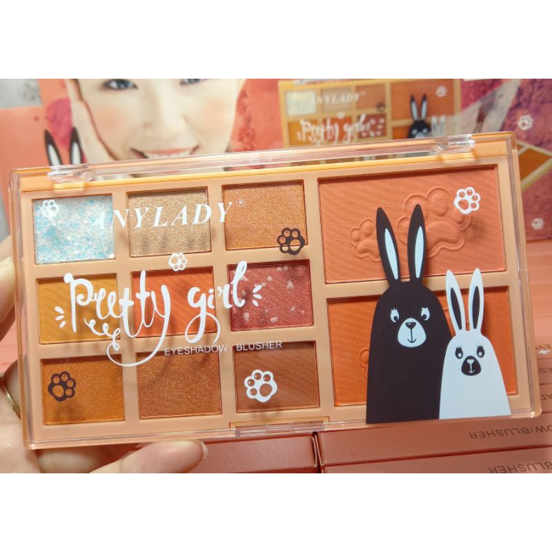 Promo Hot !! Eyeshadow | Blush on Peach Sweet Cheek | Pretty GirL No.7922 | 740B|797