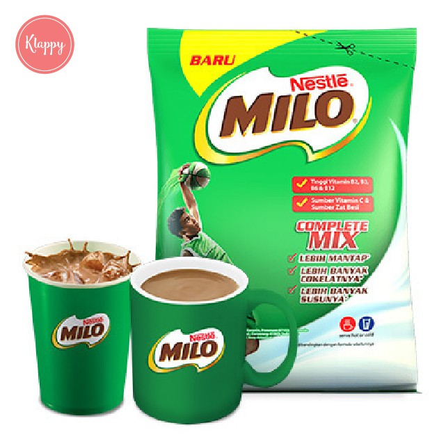 

MILO COMPLETE MIX PROMO!! 960GR DIJAMIN MURAH BISA COD