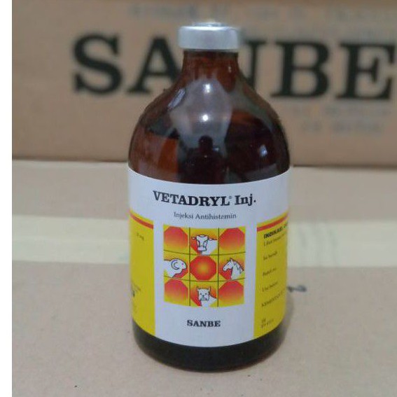 VETADRYL 100 ml inj