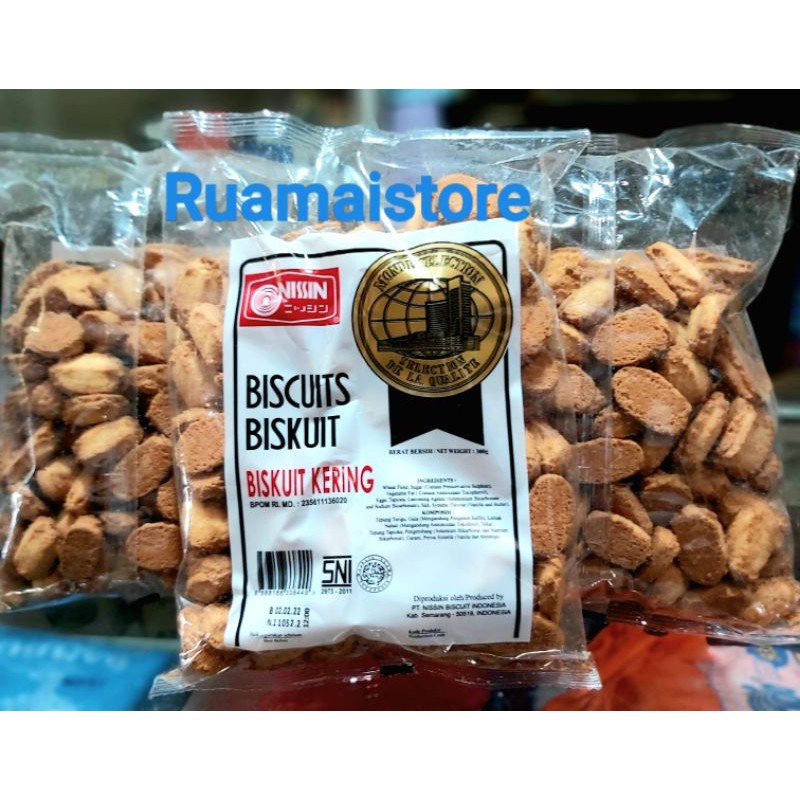 

(PACK) Nissin Biskuit Kering 300 gr