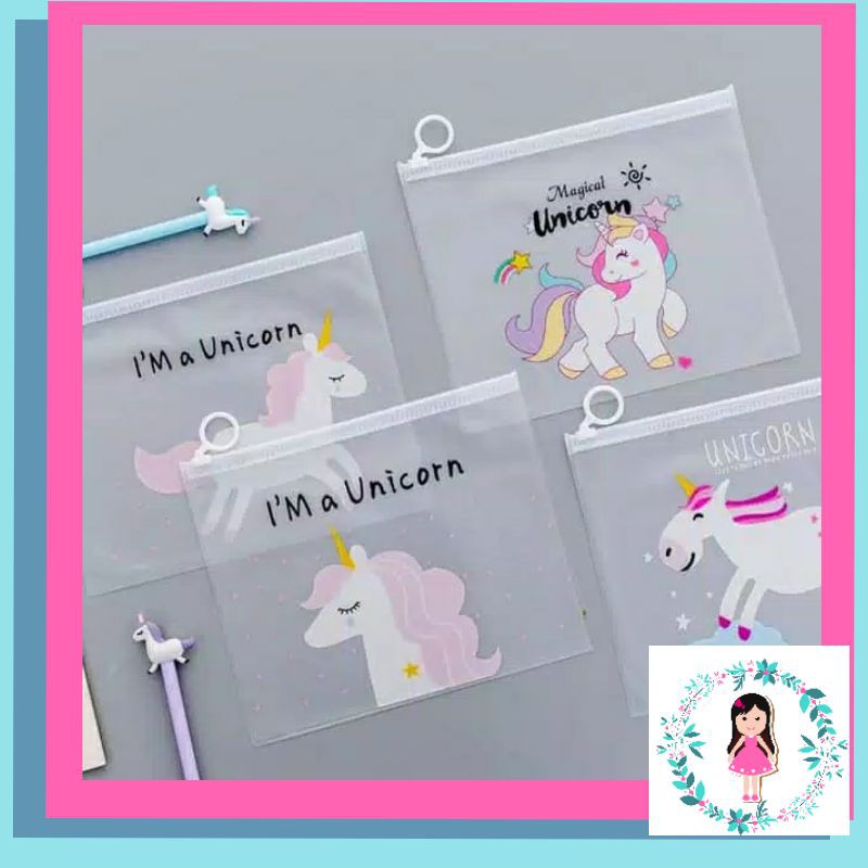 

TEMPAT PENSIL UNICORN ZIPPER / TEMPAT PENSIL IMPORT