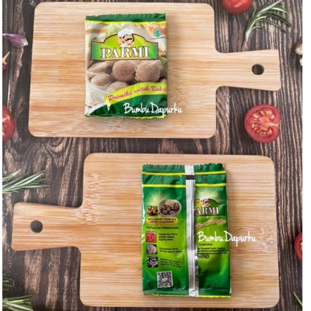 (10 sachet = 1 renceng) Tepung Parmi / Parami HALAL Premiks untuk Pengenyal Bakso 32gr