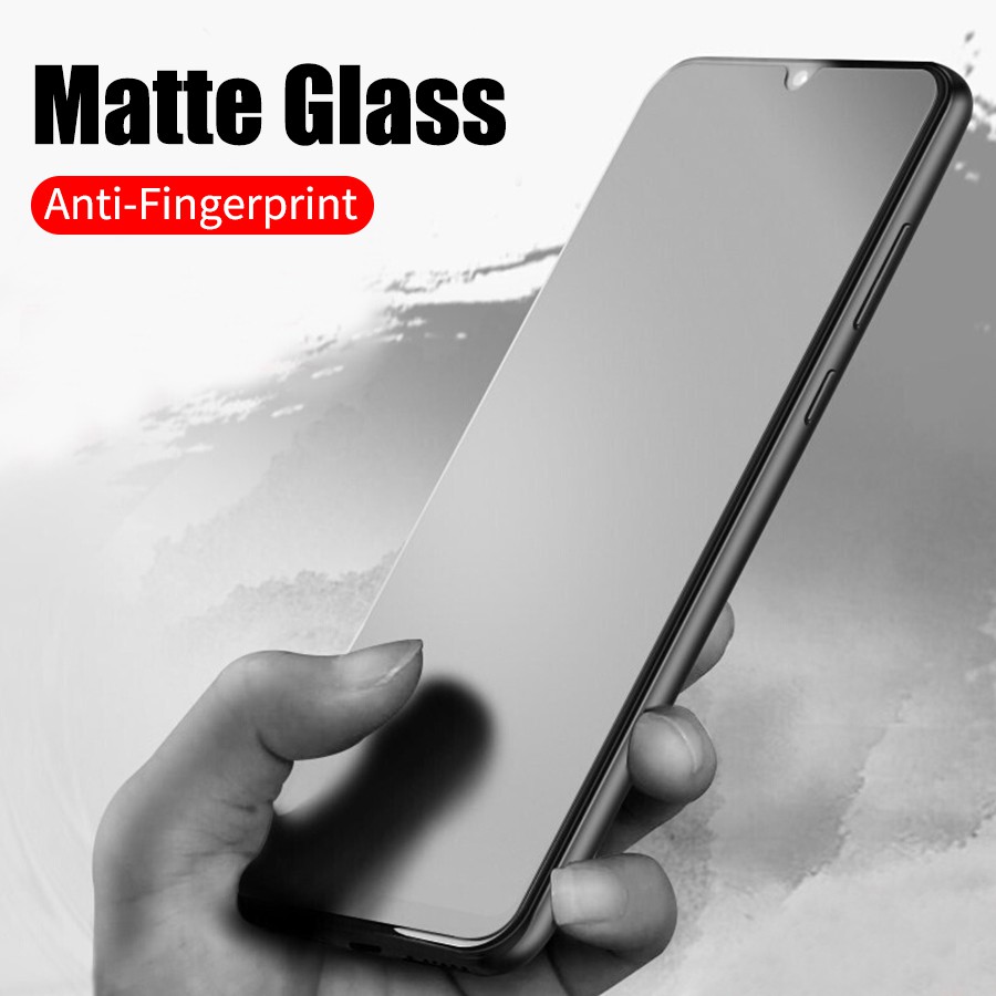 matte frosted tempered glass untuk xiaomi mi redmi 10t 9t 8t k40 k30 k20 pro note 11 11s 10 10s 7 7s