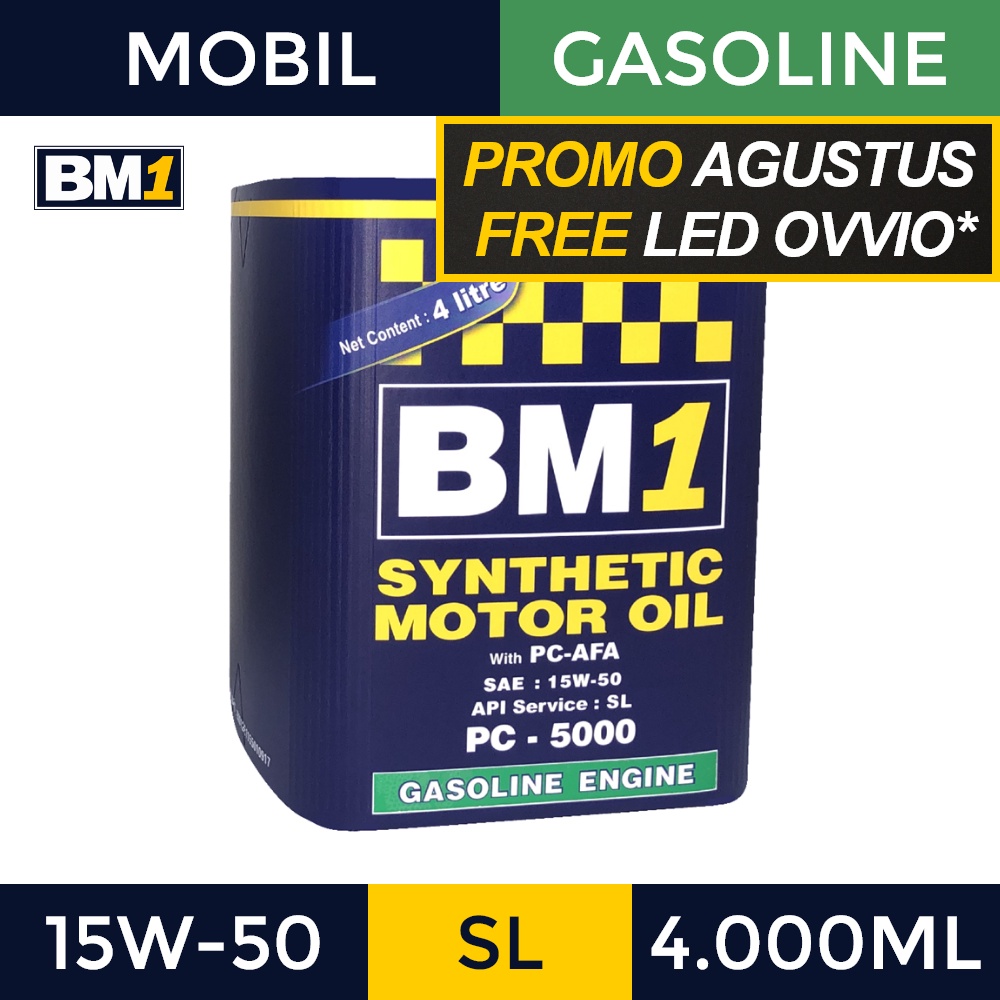 OLI MOBIL GASOLINE BM1 PC 5000 15W-50 SL (4L)