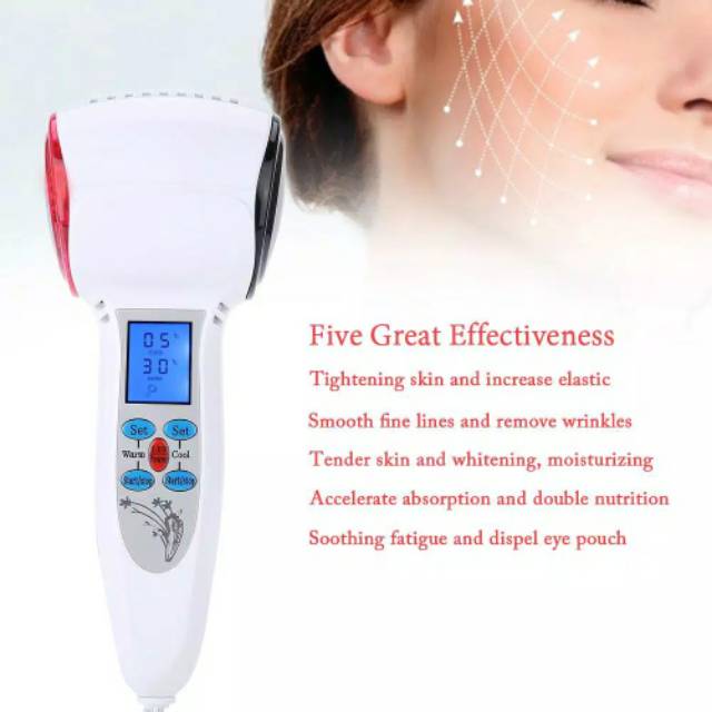 Alat setrika wajah hammer hot and cold panas dingin facelift hammer hot and cold