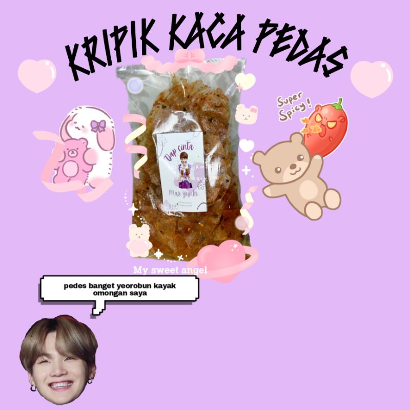 

keripik kaca pedas