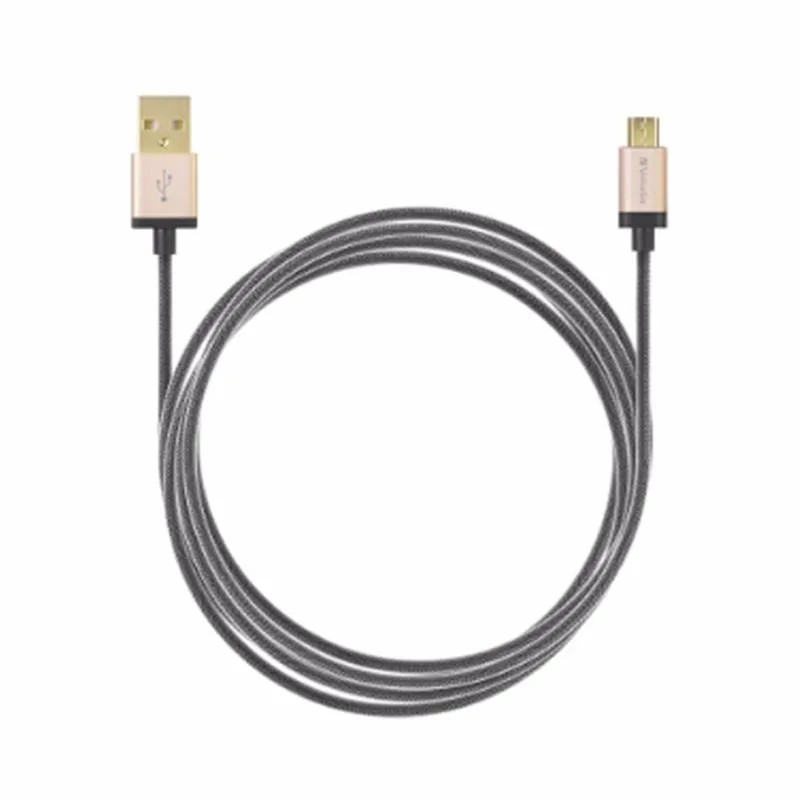 Verbatim Metallic USB to Micro USB Cable (120cm) - Gold (V-64707)