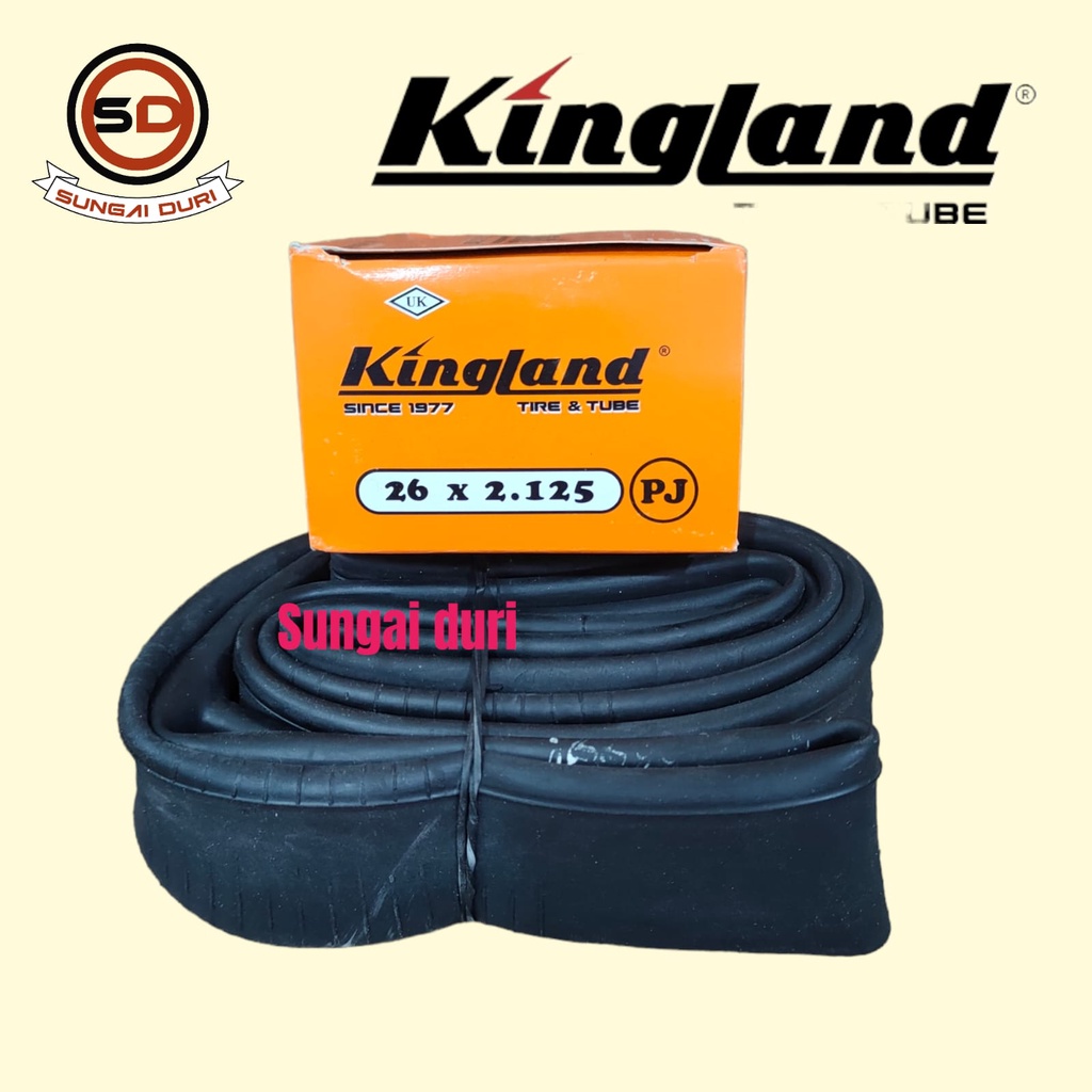 BAN DALAM SEPEDA 26x2.125 KINGLAND PENTIL 4,5CM