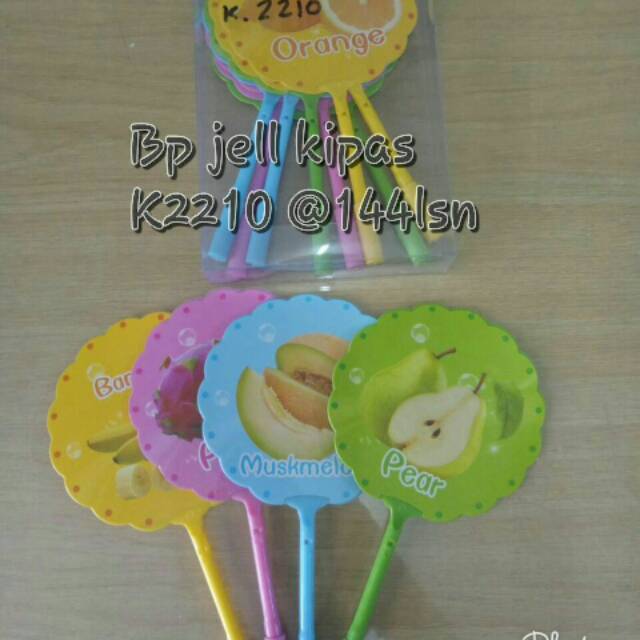 

Pulpen Kipas Kecil Bulat Motif Buah Buahan