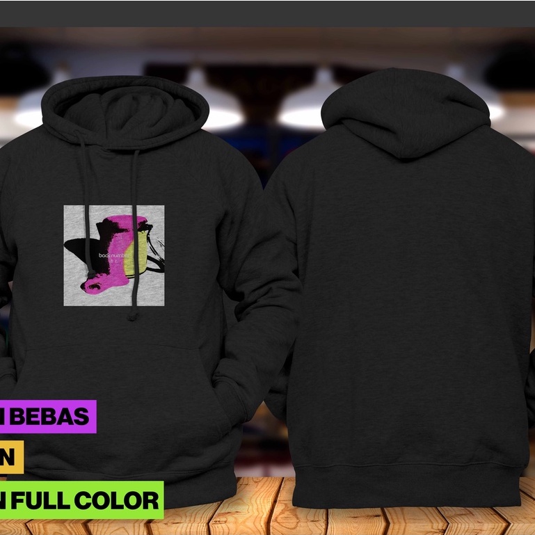 Hoodie Jumper Musik - BACK NUMBER ( YELLOW )