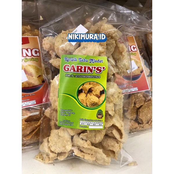 

Keripik Tahu Njedet Garins