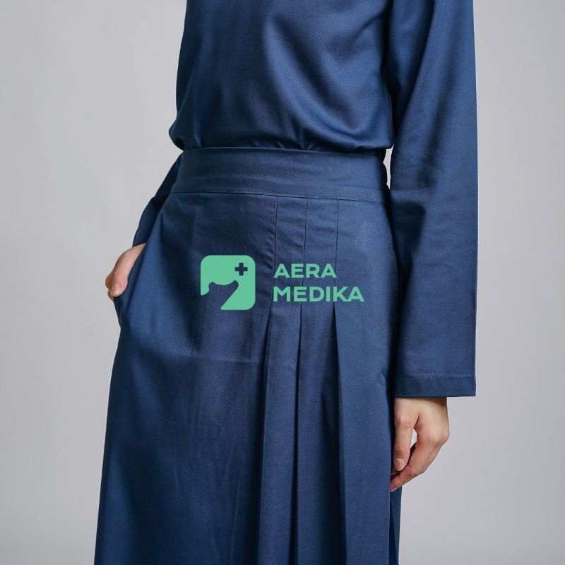 Set ROK - Baju Jaga / OK perawat / Dokter / Scrub Medis / Seragam OKA - AERA MEDIKA