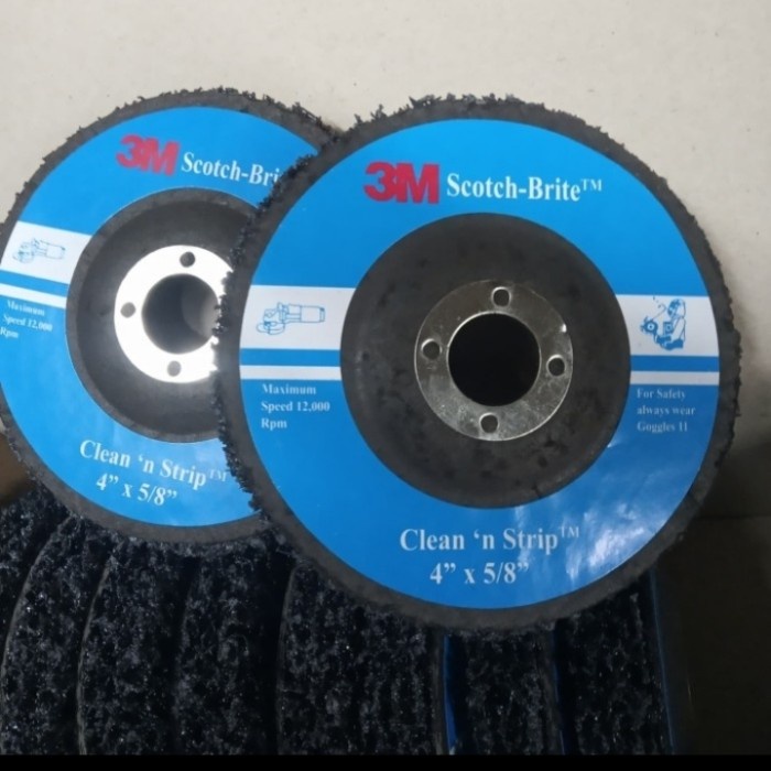 

Scotch Brite 3M Clean Strip Ampelas Penghapus Karat Barang Original 3M
