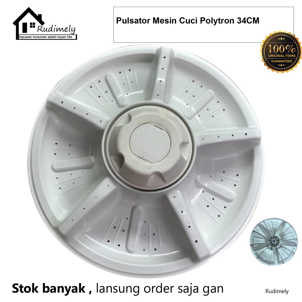 GROSIR Pulsator Mesin Cuci Polytron  34CM GIGI 10 BERKUALITAS