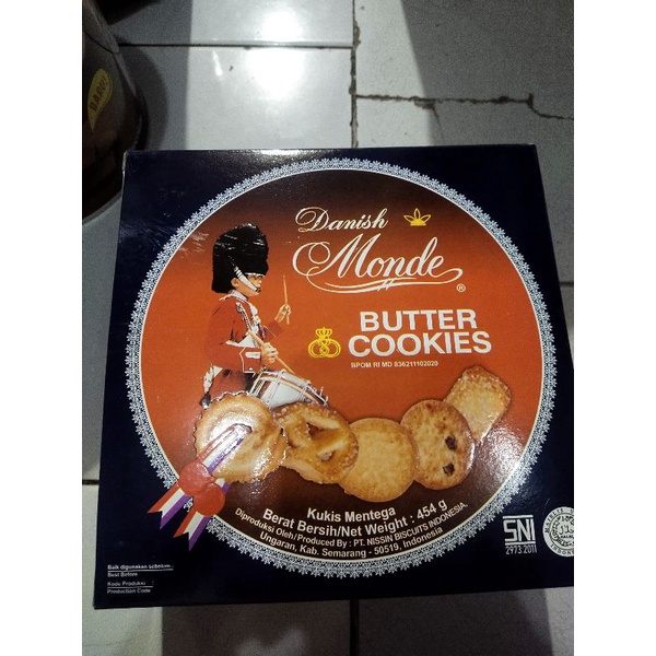 

biskuit Monde butter cookies 454g