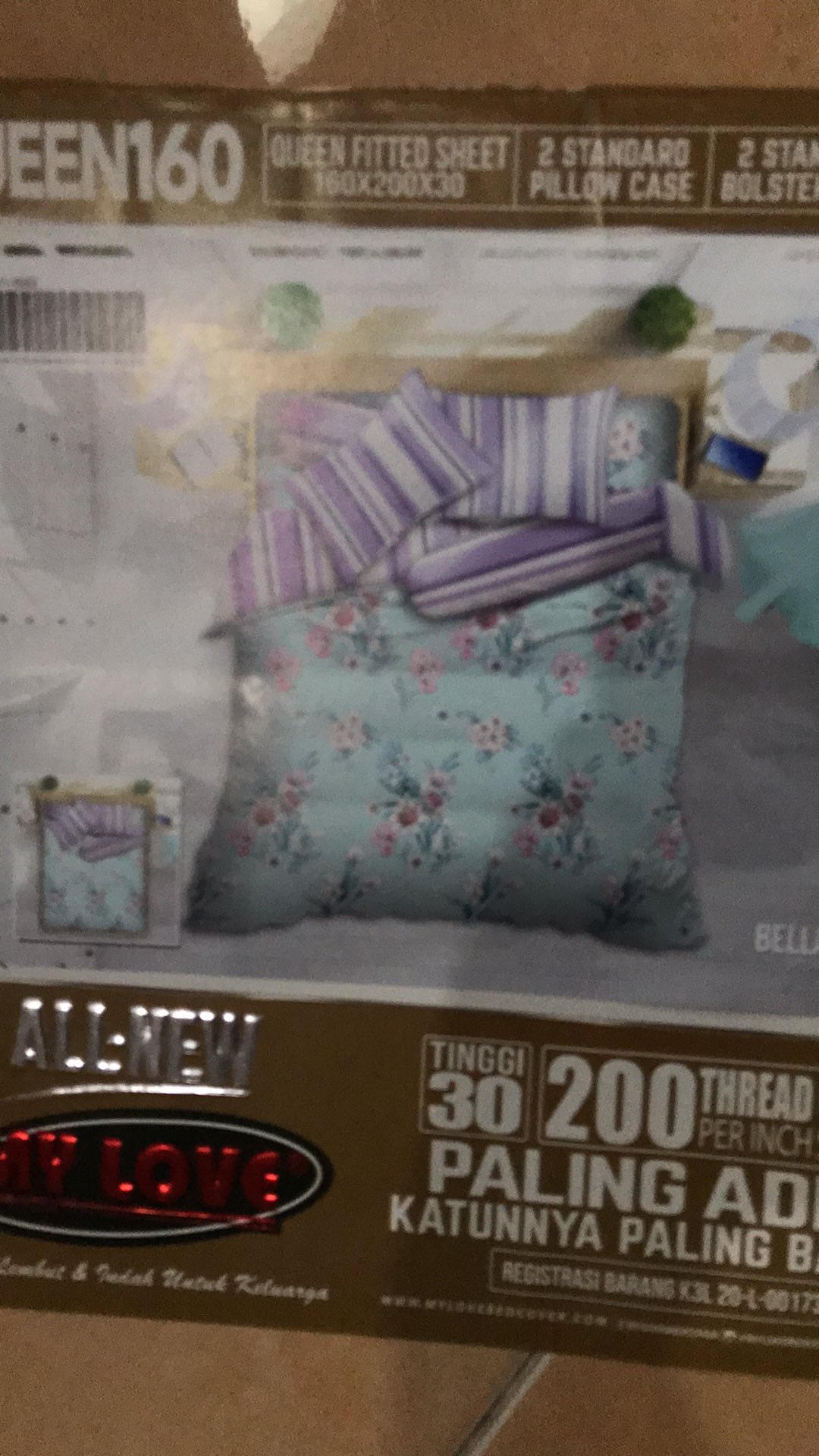 [ New Edition ] Sprei My Love Fitted ( Tidak Rumbai ) - Variasi Forest, Mabel, Belamy, Luisa