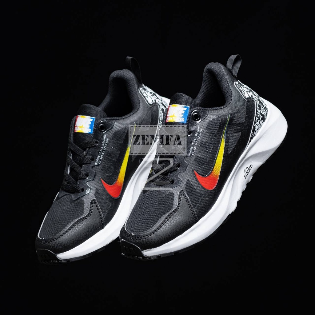 Sepatu Sneakers Wanita Zoom X Spatu Swpatu Kets Snakers Snikers Cewe Cewek Perempuan Dewasa Putih-4