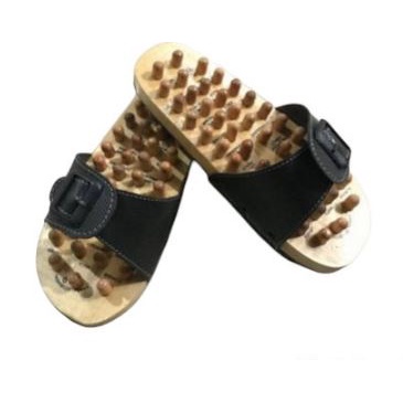 Sandal kesehatan Repleksi terapi sandal reumatik kayu pilihan sandal terapi