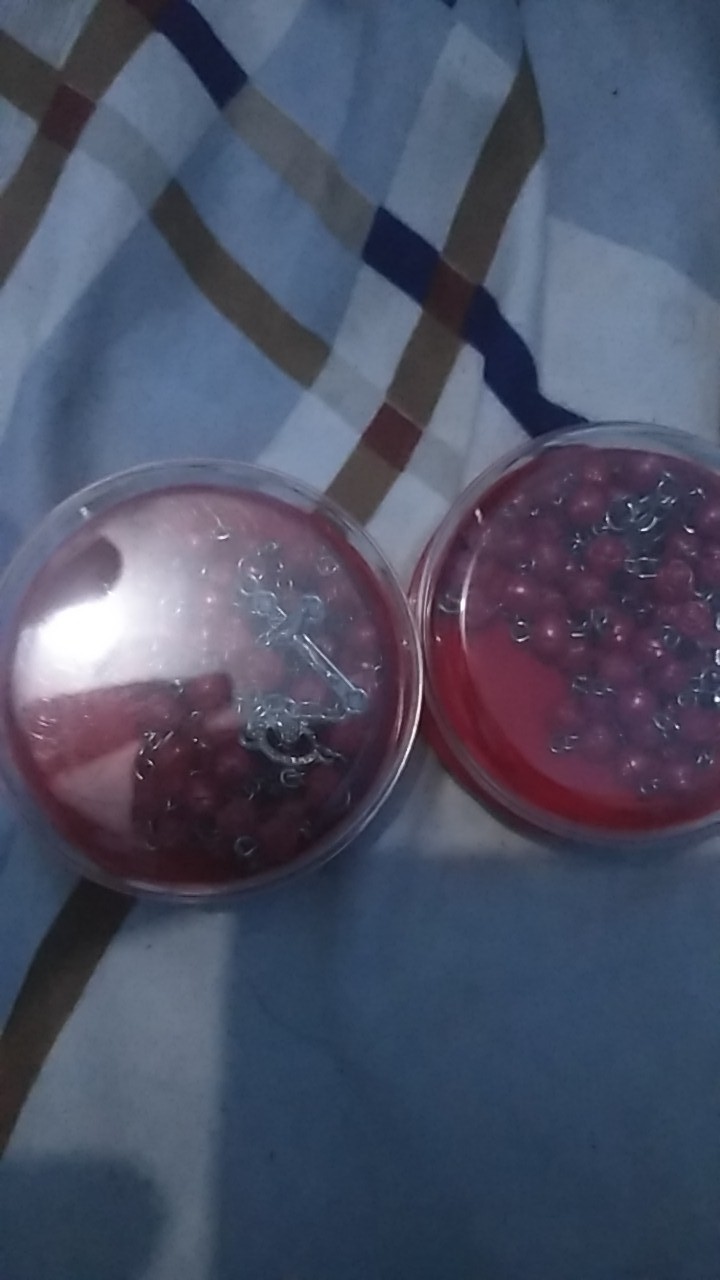 Rosario Motif Mawar Merah + Kotak