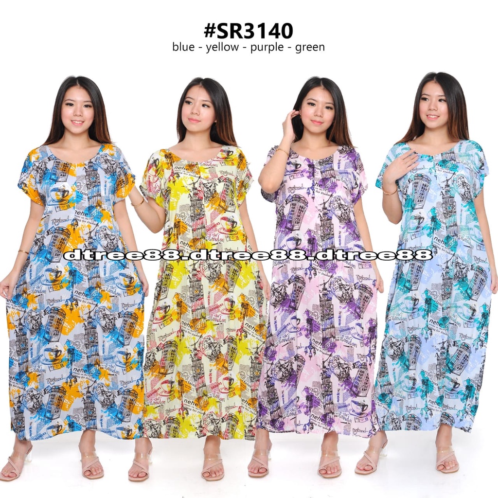 Dtree . Daster rayon jumbo resleting depan motif abstak / daster jumbo busui Ld 120 cm