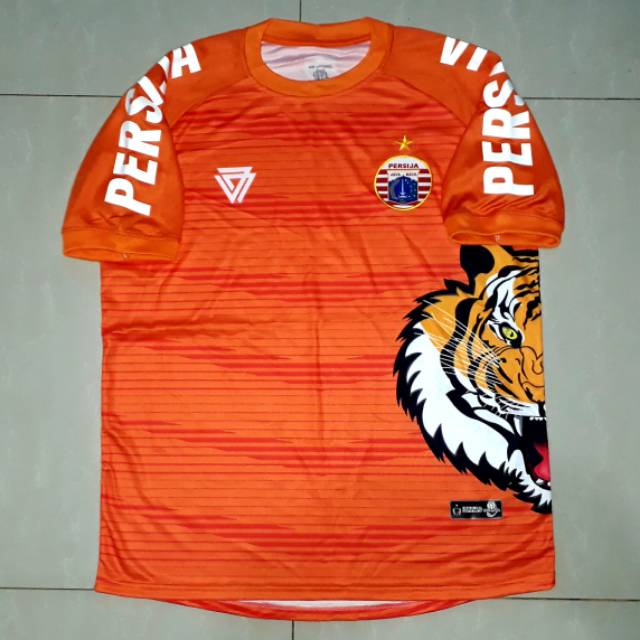 JERSEY PERSIJA TIGER ROAR ORANGE 2018