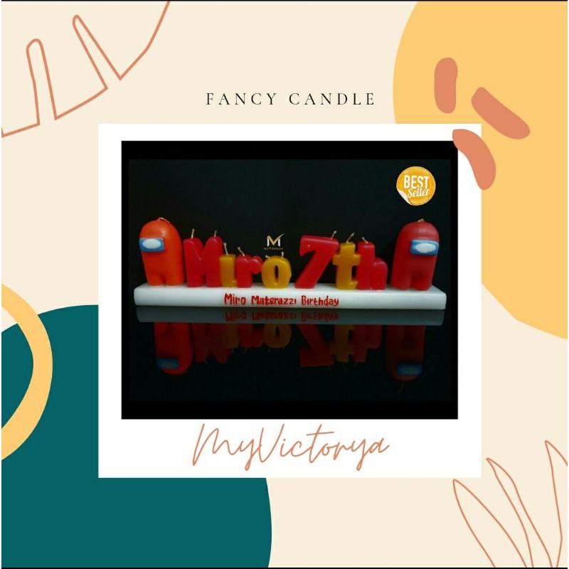 LILIN FOTO/LILIN CUSTOM/LILIN HURUF/SOUVENIR LILIN/LILIN NAMA/LILIN ULANG TAHUN/LILIN UNIK