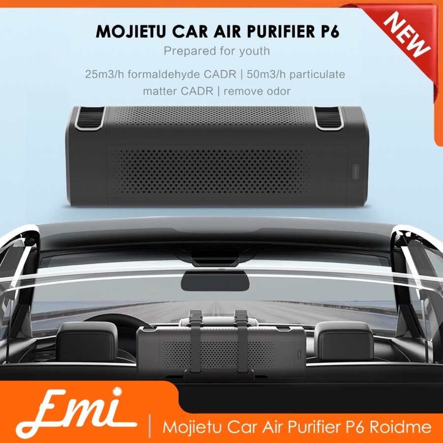 Car Air Purifier Original Penjernih Udara Mobil -XORS03BK