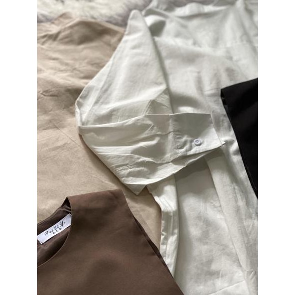 SETELAN OVERSIZE LONG TUNIK KATUN IMPORT