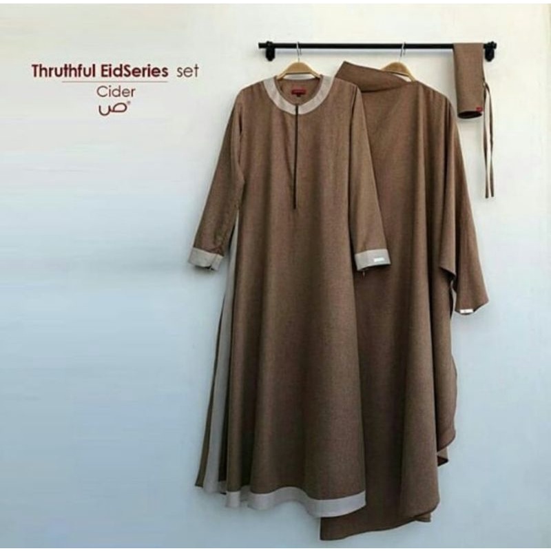 PRELOVED Gamis set Shafa jilbab