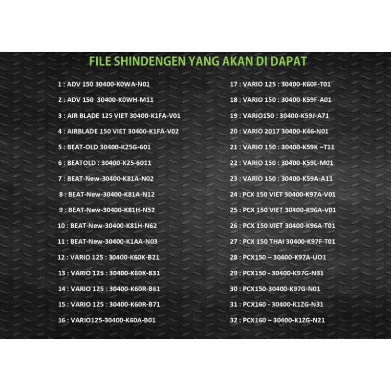 Alat Remap Ecu Shindengen-2