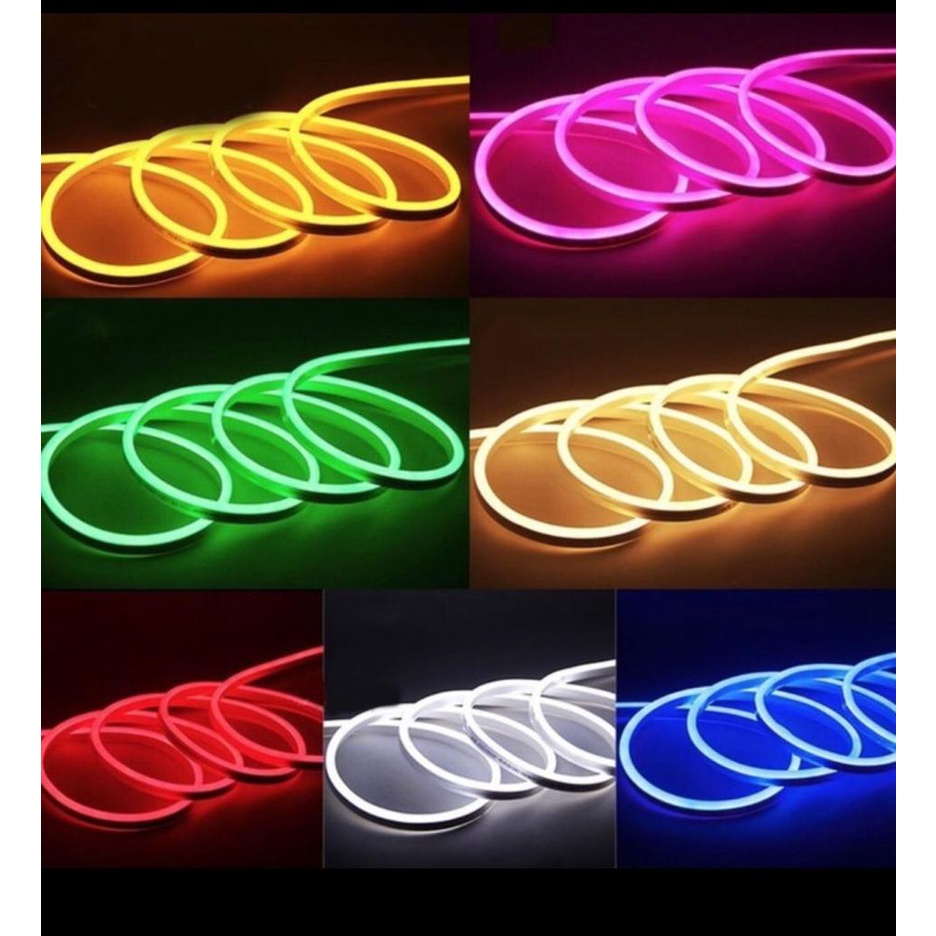 Lampu Neon Flex LED Flexible Strip 100 Meter DC 12V IP65 Waterproof DC 12 Volt