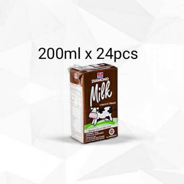 

Susu diamond 200ml coklat dus ( 24pcs )